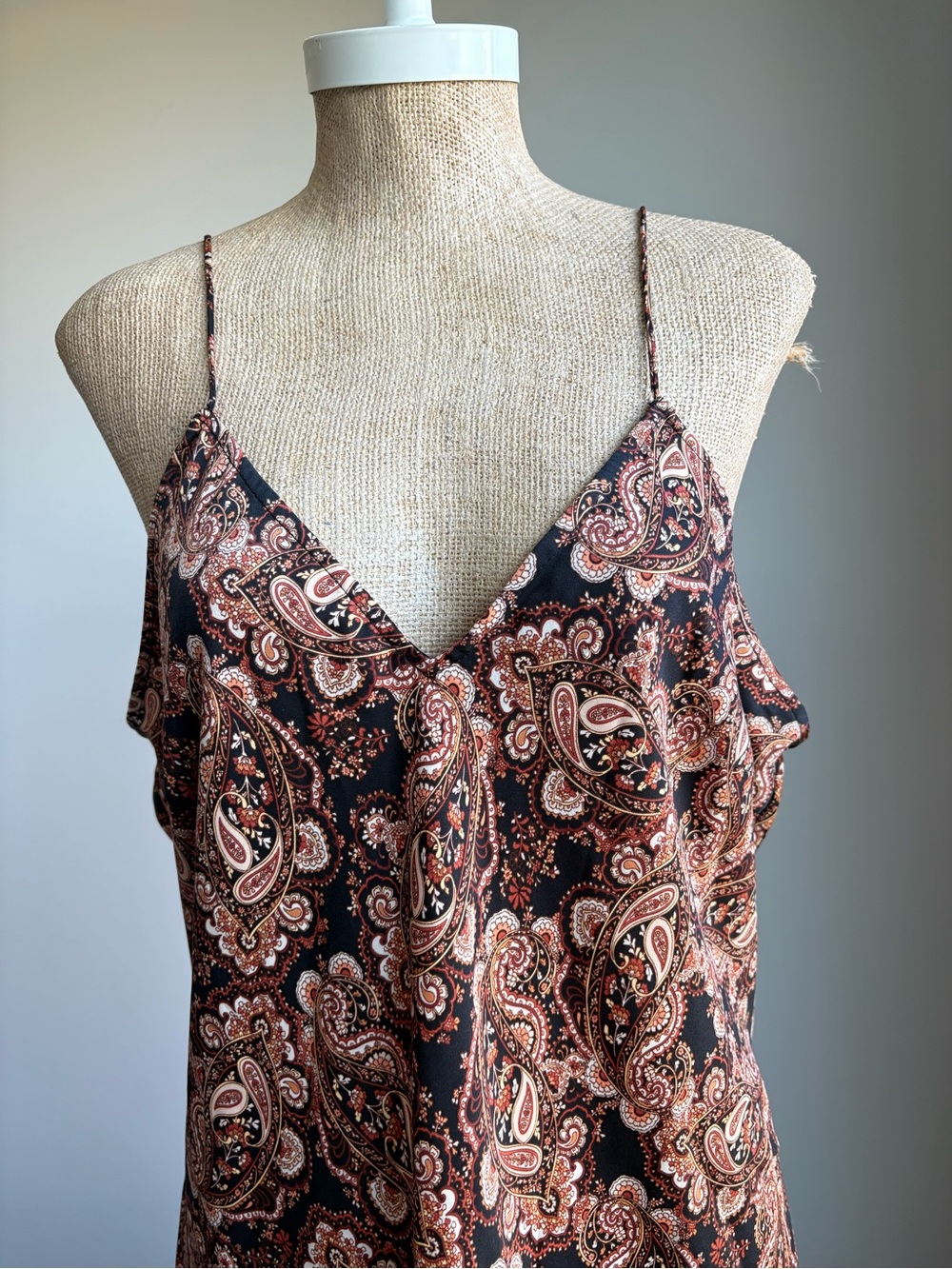 Nili Lotan x Target Paisley Print Slip Dress Large - Picture 5 of 9
